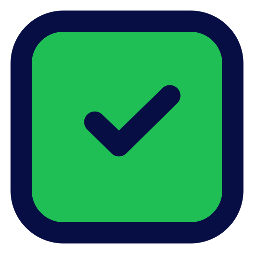 Tick Generic Outline Color icon