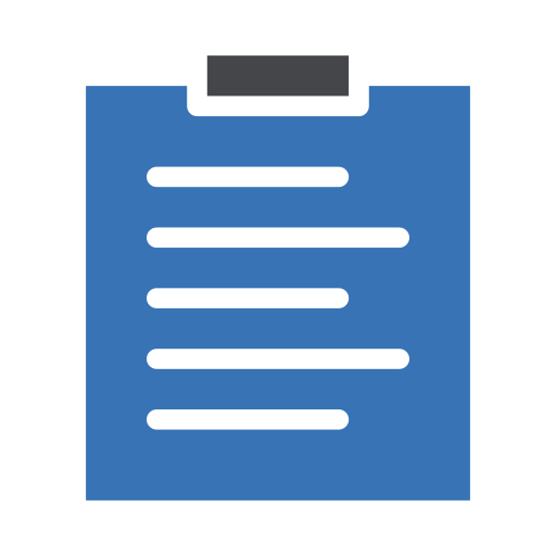 Worksheet Generic Blue icon