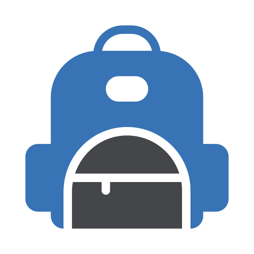 Carrying bag Generic Blue icon