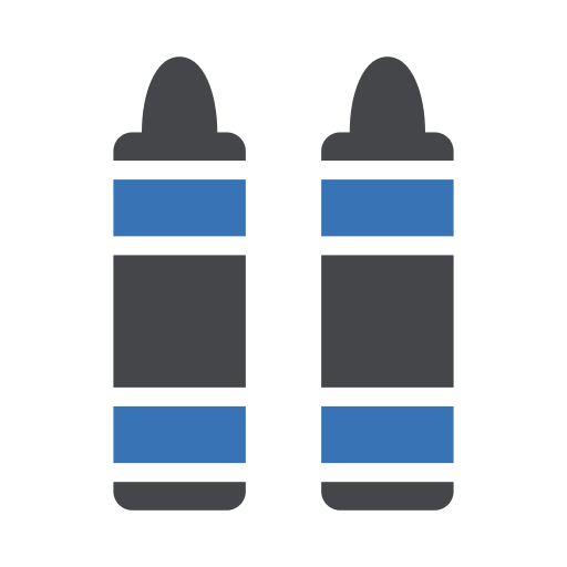 lápices de color Generic Blue icono