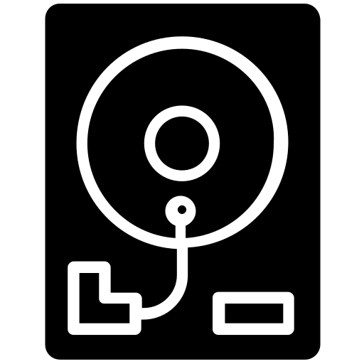 Жесткий диск Generic Glyph иконка