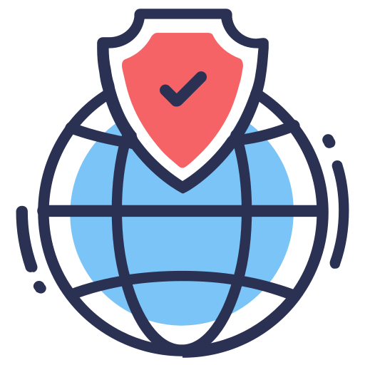 Internet security Vectors Tank Two colors icon