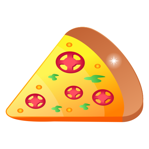 кусок пиццы Generic Flat иконка