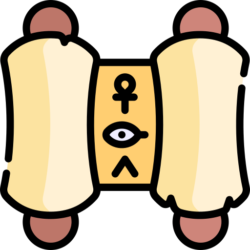 papirus Kawaii Lineal color ikona