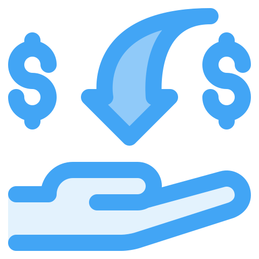 Profit Generic Blue icon