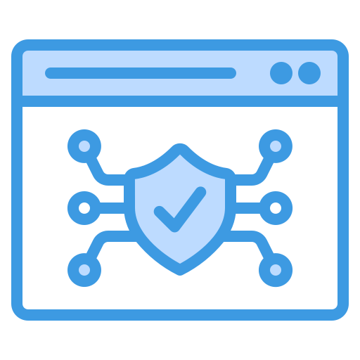 protection web Generic Blue Icône