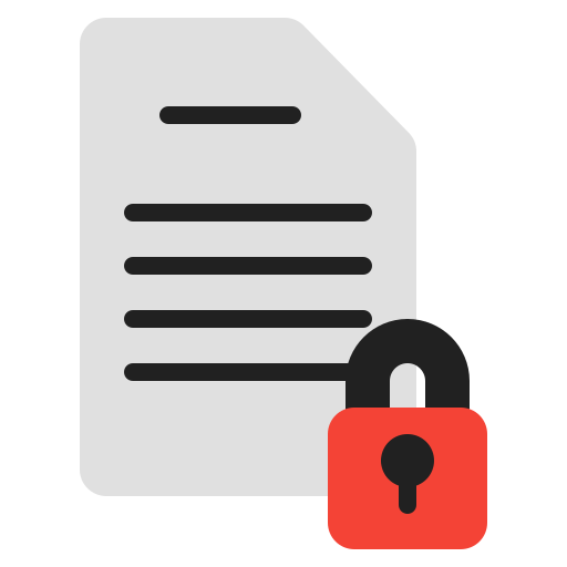 파일 보안 Generic Flat icon