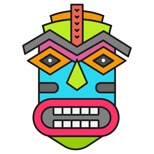 plemienny Generic Outline Color ikona