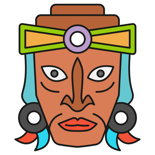 tribal Generic Outline Color Icône