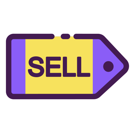 Sell Generic Outline Color icon