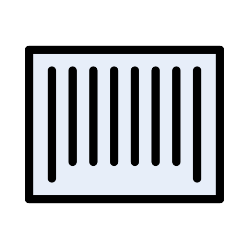 Сканер штрих-кода Vector Stall Lineal Color иконка