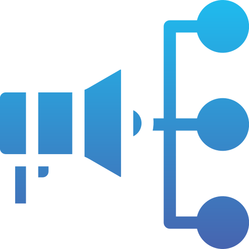 Planning strategy Generic Flat Gradient icon