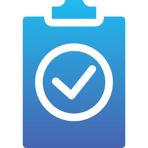 checkliste Generic Flat Gradient icon