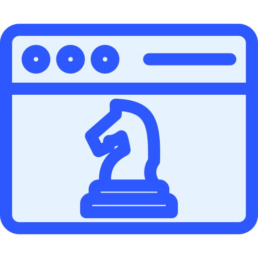 デジタル戦略 Generic Blue icon