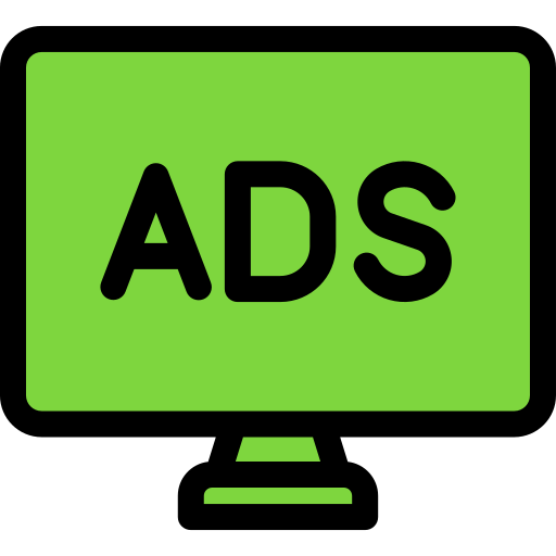 anuncios Generic Outline Color icono