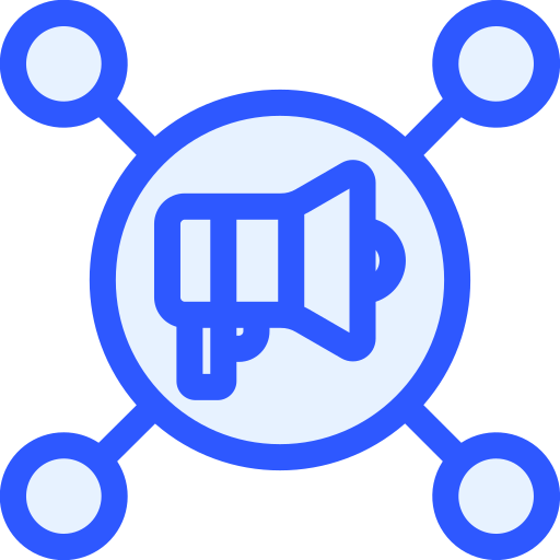 홍보 Generic Blue icon