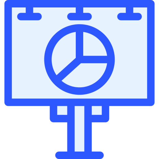 マーケティング Generic Blue icon