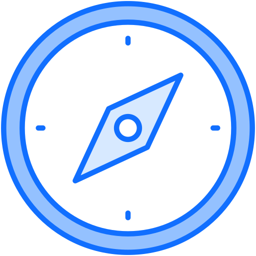 Compass Generic Blue icon