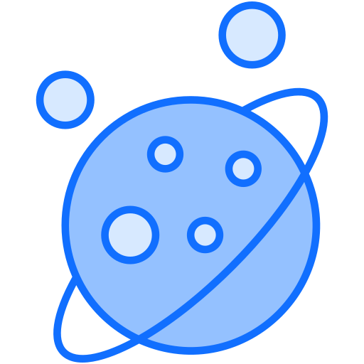 Space Generic Blue icon