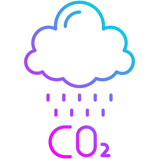 dióxido de carbono Generic Gradient icono