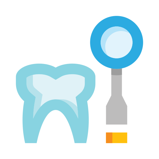 Dental checkup edt.im Lineal color icon