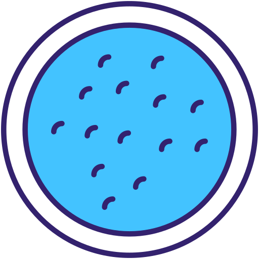 Petri dish Generic Outline Color icon