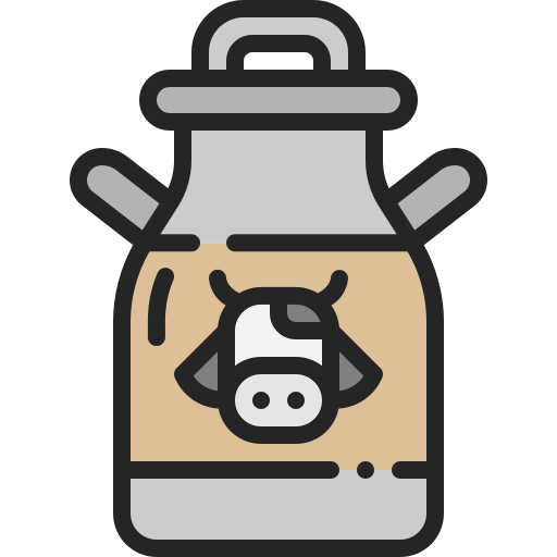 Milk Generic Outline Color icon