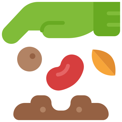 種を蒔く Generic Flat icon