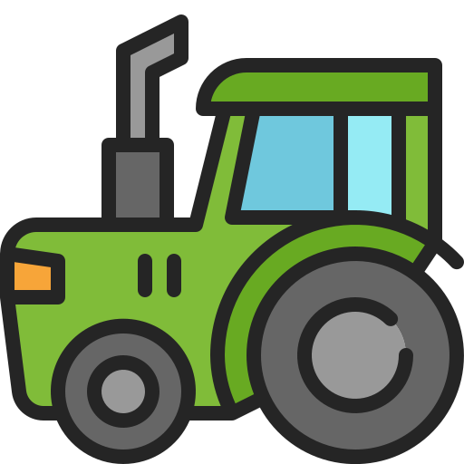 Tractor Generic Outline Color icon