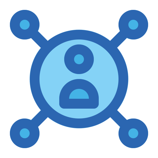 affiliate-marketing Generic Blue icoon