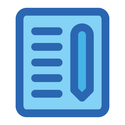 texter Generic Blue icon