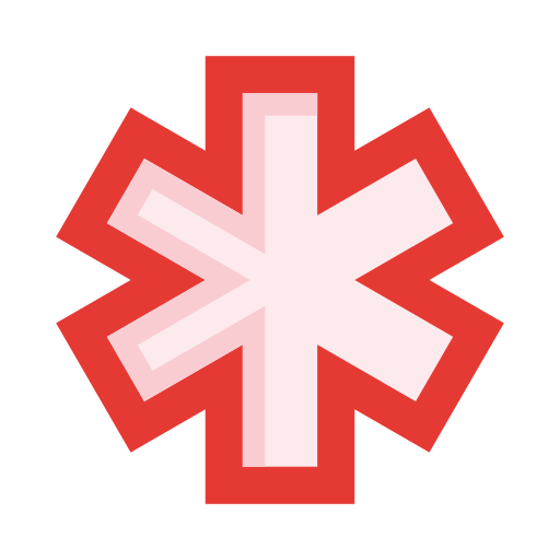 Star of life edt.im Lineal color icon