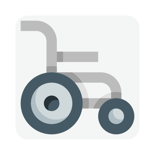 cadeira de rodas edt.im Lineal color Ícone