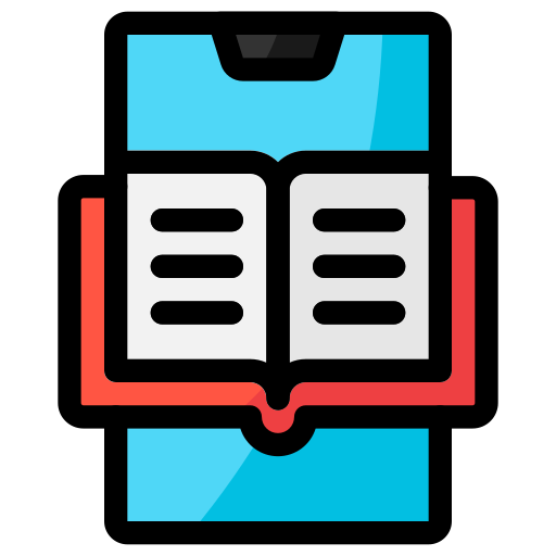 e-book Generic Outline Color icon