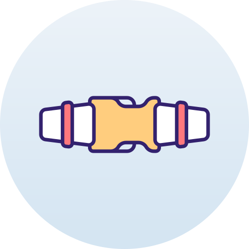 Safety belt Generic Circular icon