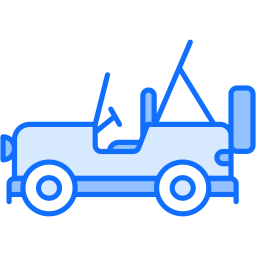 suv車 Generic Blue icon