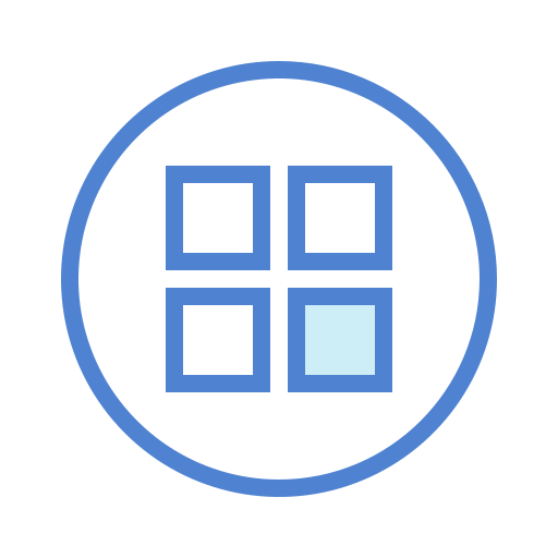 アプリ Generic Blue icon