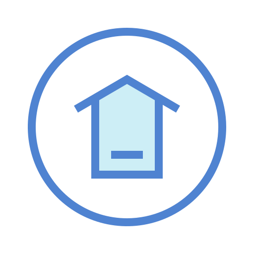 Домой Generic Blue иконка