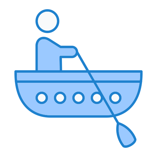 Rafting Generic Blue icon