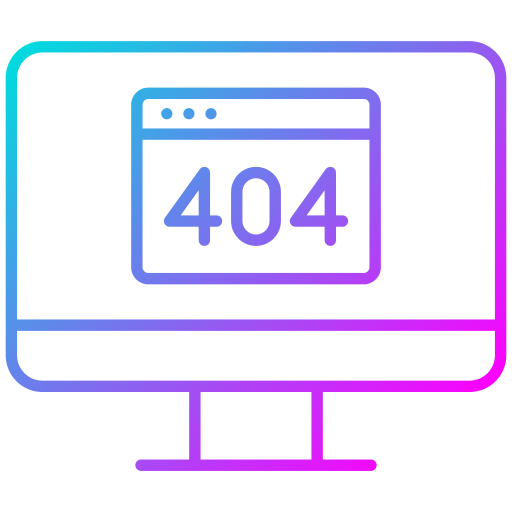 erreur 404 Generic Gradient Icône
