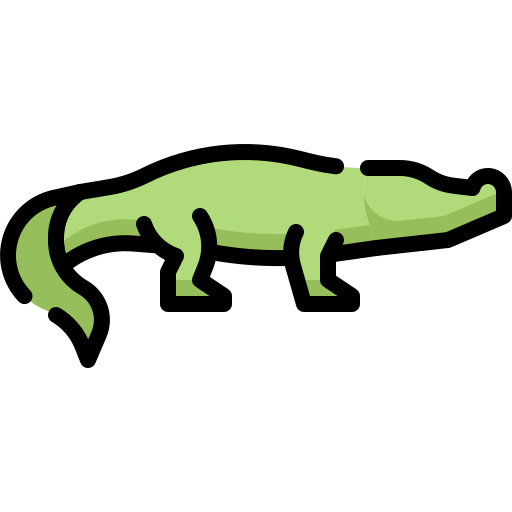 krokodil Generic Outline Color icon