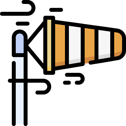 wiatrówka Generic Outline Color ikona