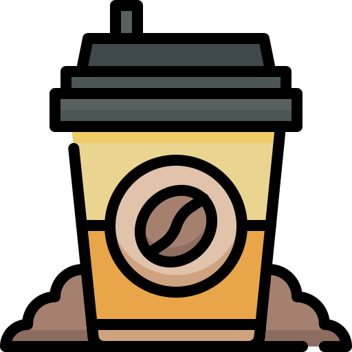 Coffee cup Generic Outline Color icon