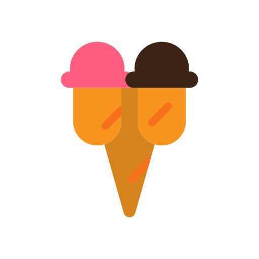 coni gelato Generic Flat icona