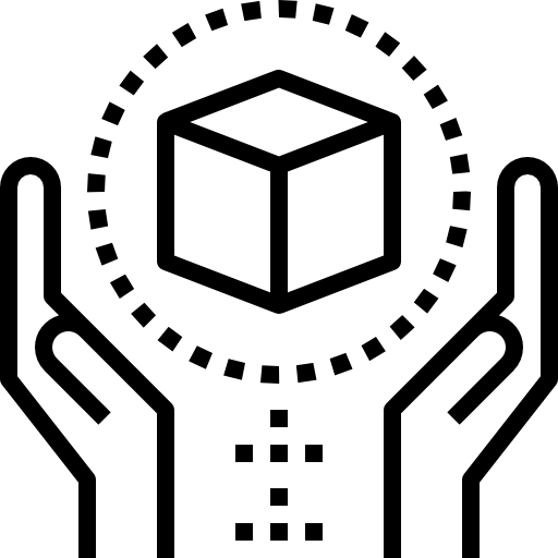 frágil Becris Lineal icono