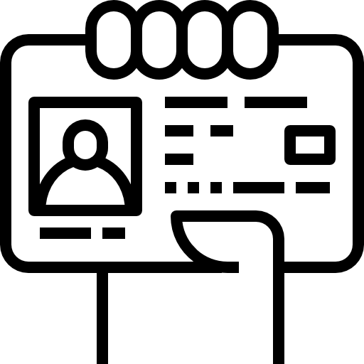 신분증 Becris Lineal icon