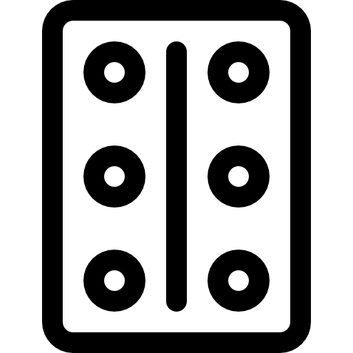 정제 Basic Rounded Lineal icon