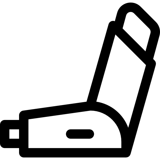 흡입기 Basic Rounded Lineal icon
