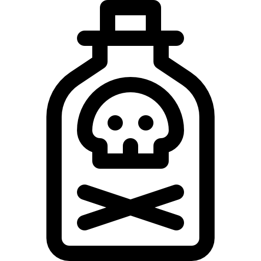 毒 Basic Rounded Lineal icon