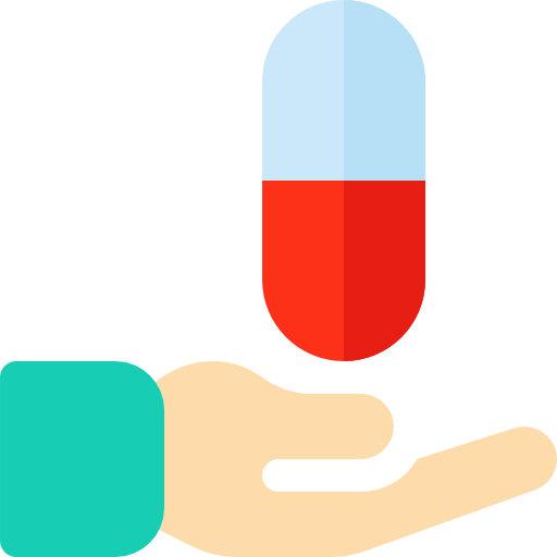 Pills Basic Rounded Flat icon